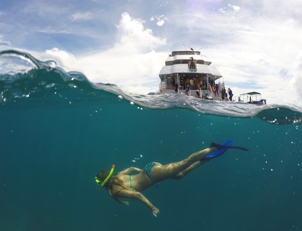 Mermaid Great Barrier Reef GoPro